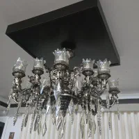 لوستر ۲ عدد|لوستر و چراغ آویز|دزفول, |دیوار