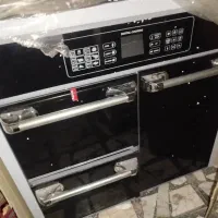 گاز ۵ شعله شیشه‌ای آکبند شیک و مدرن