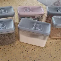 بانکه های نگهداری حبوبات و تنقلات|ظروف نگهدارنده، پلاستیکی، یکبارمصرف|همدان, |دیوار