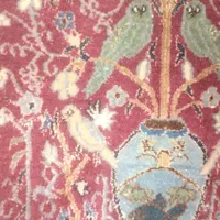 تابلو فرش قدیمی ابریشم دست باف با تاریخ|کلکسیون اشیاء عتیقه|تهران, چهارصد دستگاه|دیوار