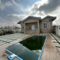 ۲ دقیقه ای ساحل زیباکنار/ویلا باغ/۶۵۰ متر زمین