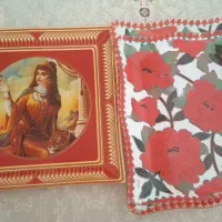 سینی چایی شیشه ای