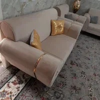 مبل ۸ نفره کاملا سالم و نو|مبلمان خانگی و میز عسلی|سرپل ذهاب, |دیوار