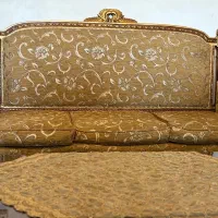 مبلمان استیل ۹ نفره و میز ناهارخوری ۸ نفره|مبلمان خانگی و میز عسلی|تنکابن, |دیوار