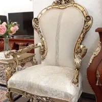 مبل سلطنتی چوب راش ۹نفره|مبلمان خانگی و میز عسلی|اردبیل, |دیوار