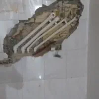 لوله بازکنی لوله کشی سردوگرم شوفاژ فاضلاب