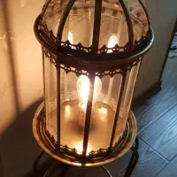 آباژور مراکشی با لامپ ادیسونی