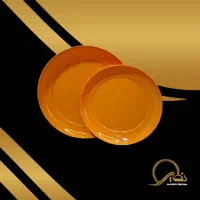 سینی گرد ملامین رنگی دوسایزی|ظروف سرو و پذیرایی|پاکدشت, خاتون آباد|دیوار