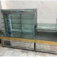 یخچال ویترینی و زیر ترازو