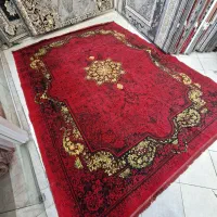 فرش۱۲متری دودی ۷۰۰ نما کاشان ۳بعدی حاجی حسینی طلاب