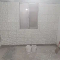 تولیدی دیوار پوش گچی ضد اب و دیوارپوش پشت چسب دار|خدمات پیشه و مهارت|آمل, |دیوار