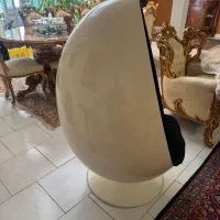 صندلی تک گردون تخممرغی فایبر ایتالیایی|صندلی و نیمکت|کرج, فاز ۱ مهرشهر|دیوار