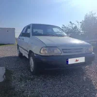 پراید سفید دوگانه دست