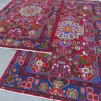 فرش دستباف (بساک) جفت ۵ متری نهاوند زیبا|فرش|مشکین‌دشت, |دیوار