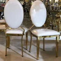 صندلی تسمه ای طلایی /تالار رستوران|عمده‌فروشی|مرزداران, |دیوار