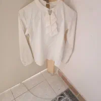 شومیز سارافون  دخترانه بهمراه یک سارافون اشانتیون