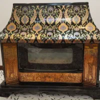 بخاری طرح شومینه ای با دوتا دیگه