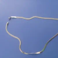 گردنبند ماری  رنگ نقره ای