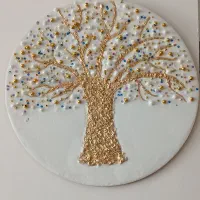 تابلوی رزینی درخت زندگی