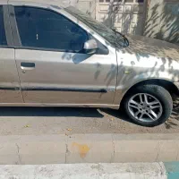 سمند مدل ۸۳ دورنگ سقف ستون بیرنگ موتور گیربکس سالم|خودرو سواری و وانت|ری, علایین|دیوار