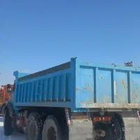 حمل ماسه و انواع مصالح باکمپرسی ده چرخ