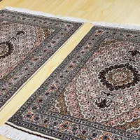 جفت ذرع نیم ماهی کرم قهوه ای|فرش|تهران, سلسبیل|دیوار