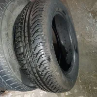 دوعدد لاستیک نو سمندو دو عدد 70درصد بدون پنچری|قطعات یدکی و لوازم جانبی|بجنورد, |دیوار