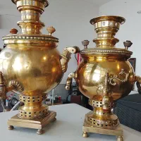 2 عدد سماور زغالی قدیمی