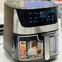 سرخکن ۱۲/۵ لیتری یونیک درب شیشه ای صفحه لمسی