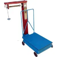 باسکول سنگی وزنه دار آویزان قدیمی