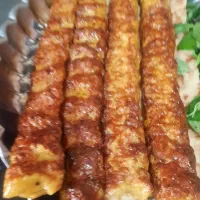 کوبیده مرغ زعفرانی پاشااصل میبد