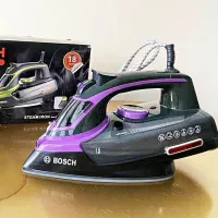 اتوبخار بوش ۳۰۰۰ وات اتو بخار سرامیکی نچسب گوسونیک