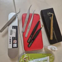 وسایل اکستنشن مژه کامل ۵/۵۰۰تومن|آرایشی، بهداشتی، درمانی|تهران, اکباتان|دیوار