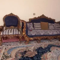 مبلمان ۷ نفره و جلو مبلی