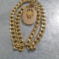 گردبند (پلاک) و زنجیر طلا