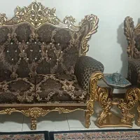 مبل سلطنتی۹ نفره|مبلمان خانگی و میز عسلی|تهران, خزانه|دیوار