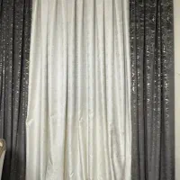 پرده سفید والان طلاکوب