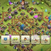 فروش 4 اکانت کلش اف کلنز باهم