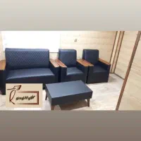 نیم ست اداری با میز و شیشه|مبلمان اداری|برازجان, |دیوار