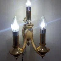 لوستر سه شاخه دیواری
