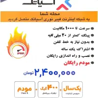 اینترنت پر سرعت فیبر نوری