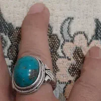 انگشتر فیروزه اصل رکاب سنگین|جواهرات|ایلام, |دیوار