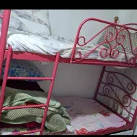 تخت دوطبقه فلزی