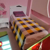 تخت کودک و نوجوان جم|تخت و سرویس خواب|جم, |دیوار