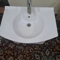 روشویی کابینت دار به همراه شیر|لوازم سرویس بهداشتی|اهواز, زیتون کارمندی|دیوار