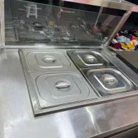 کانتر گرم برقی و گازی کابینت دار در حد نو