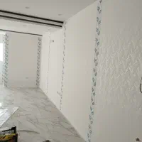 نقاشی ساختمان طرح کاغذ دیواری