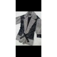 پالتو زنانه چرم وتدی