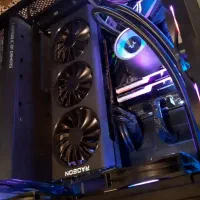 کیس کامپیوتر سیستم گیمینگ راگ کارت گرافیک 6900xt|رایانه رومیزی|کرمانشاه, |دیوار