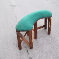 نیمکت روستیک دونفره نیمکت دونفره چوب صنوبر